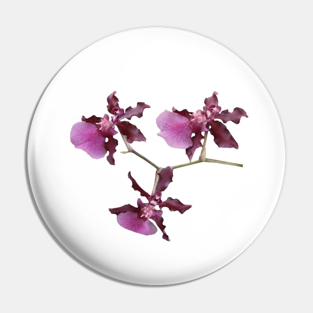 Orchid Cluster Pin by MRB Makes