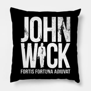 John Wick - Fortis Fortuna Adiuvat Pillow