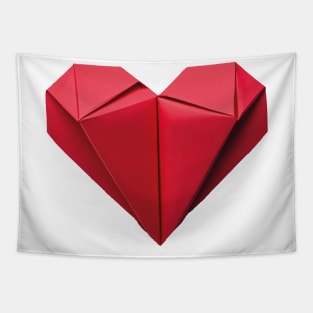 Origami Heart Tapestry