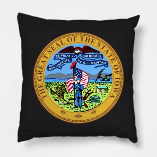 Seal of Iowa Pillow