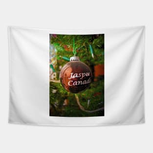 Christmas Tree Bauble Decoration Tapestry