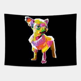 Chihuahua Pop Art Tapestry