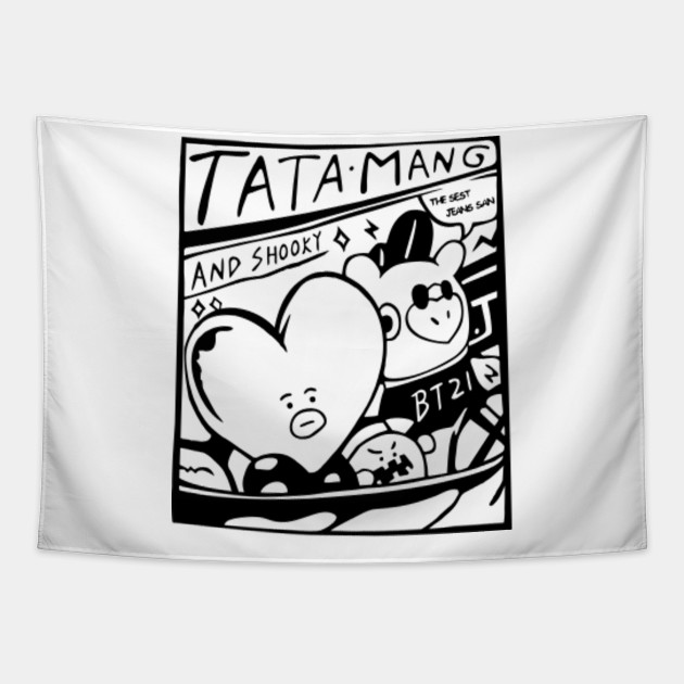tata mang and shooky BT21