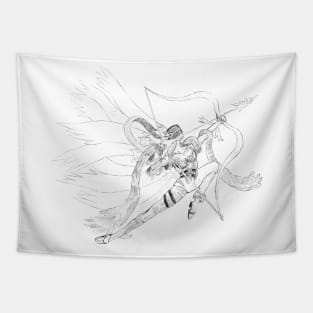 Angewomon Tapestry