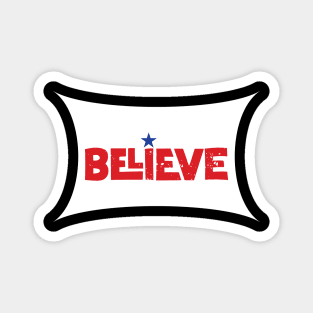 "Phillies Believe" Support Philadelphia v2 Magnet