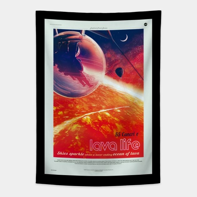 Exoplanet Janssen Tapestry by headrubble