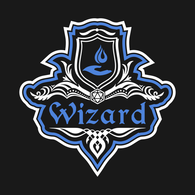 D&D Wizard Class Crest by Sunburst