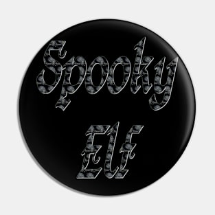 Spooky Elf Pin