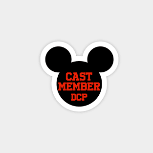 cast member DCP red ears Magnet