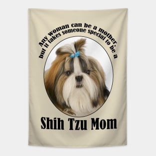 Shih Tzu Mom Tapestry