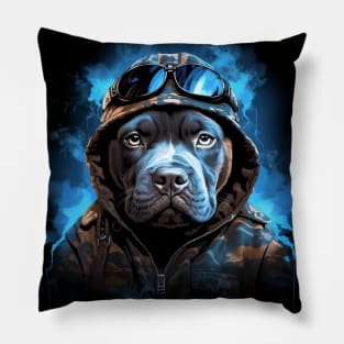 American Bully Warrior Pillow