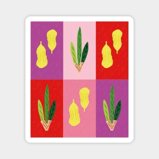 Lulav &amp; Etrog Camden Passage Pop Art Grid Magnet