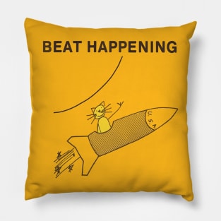 beat happening Pillow