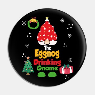 The Drinking Gnome Funny Xmas Family Pajama Pin