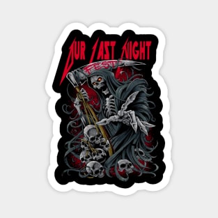 OUR LAST NIGHT MERCH VTG Magnet