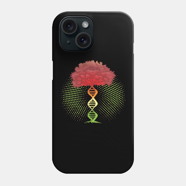 Tree Of World Living Tree DNA Biology Nature Phone Case by ModernMode