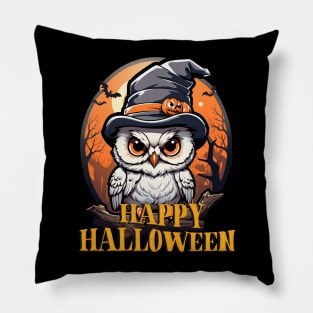 Happy Halloween Owl! Pillow