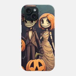 The Nightmare Before Christmas - Jack and Sally Phone Case