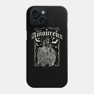 The Lovers - Les Amoureux, Vintage Tarot Card Astrology Goth Phone Case