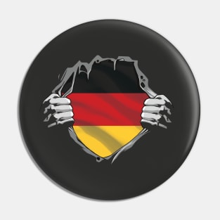 German Flag - Hero Design Pin