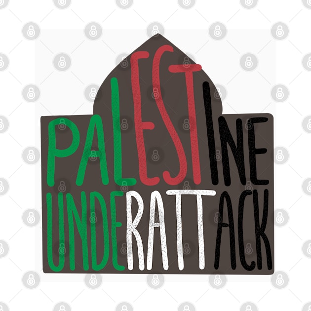 Palestine underattack T_T by InisiaType