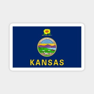 Flag of Kansas Magnet