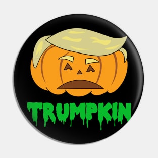 Trump Funny Halloween Trumpkin Pin