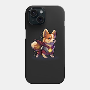 Cute superhero corgi Phone Case