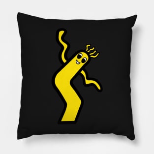 Yellow Wacky Waving Inflatable Man Pillow