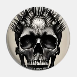 Tribal Skull Pin