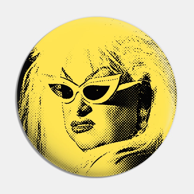 Divine \/\/\/ Drag Queen Fanart  Design Pin by DankFutura