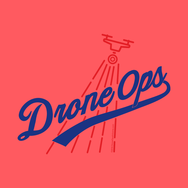 Drone Ops Baseball by Drew Blood Designs