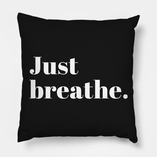 Breathe Pillow by ghjura