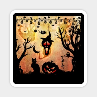 Halloween design Magnet