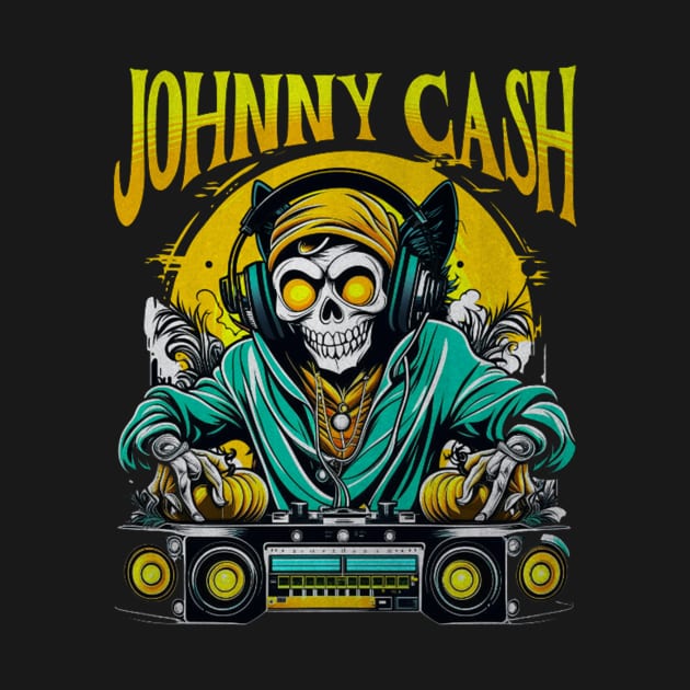 Johnny Cash by darkskullxx