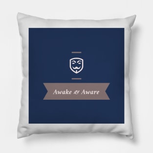 Awake and Aware Pillow