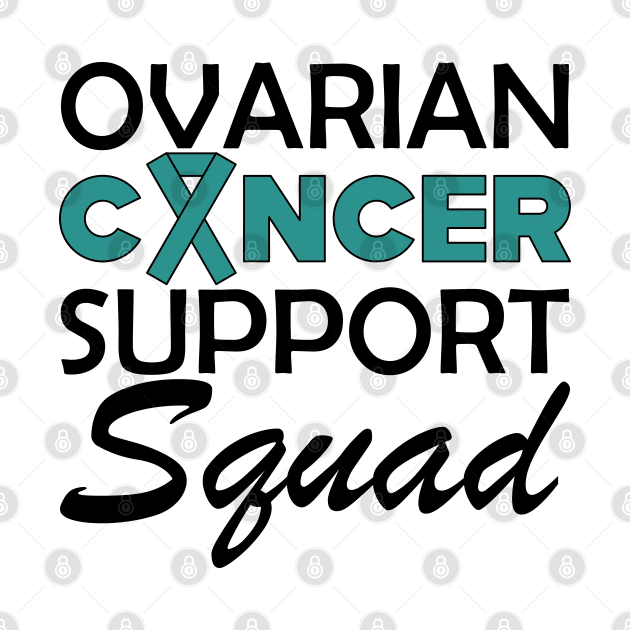 Ovarian Cancer Support Squad by KC Happy Shop