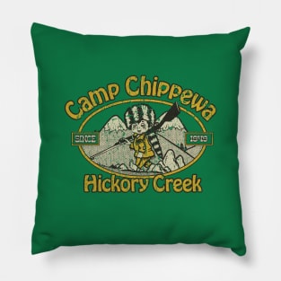 Camp Chippewa Hickory Creek 1949 Pillow