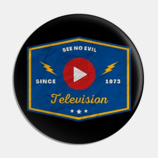 Television // Play Button Pin