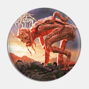 Cattle Decapitation - Terrasite Tracklist Album Pin