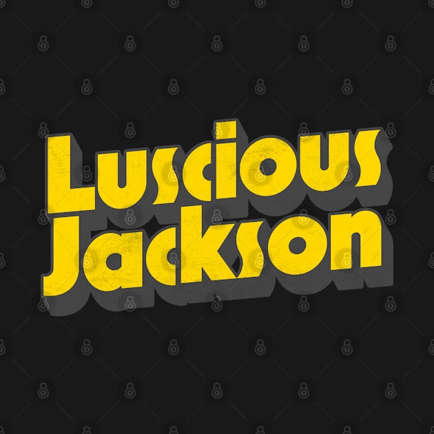 Luscious Jackson // 90s Style Fan Design by DankFutura