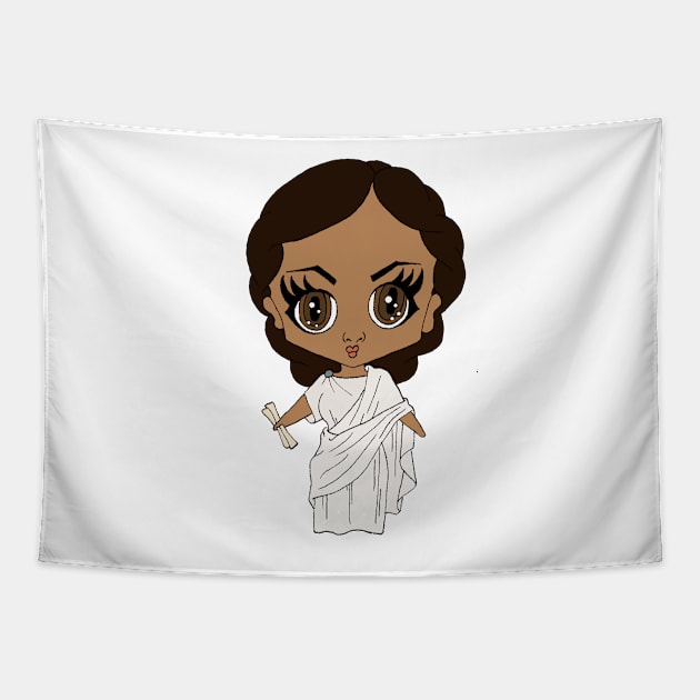 Hypatia of Aleandria Tapestry by thehistorygirl