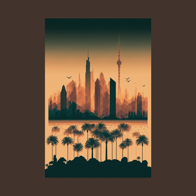 Dubai Oasis by Abili-Tees