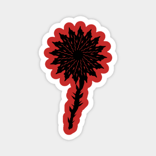 Evil Flower Fleur du Mal Magnet