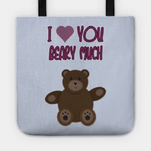 Beary Love *Clear BG* Tote