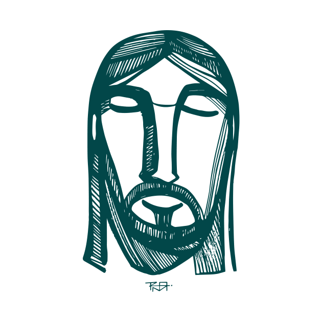 Jesus Christ Face illustration by bernardojbp