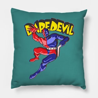 Here Comes the D Devil! Pillow