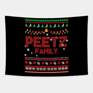 Peetz Family Christmas, Name Xmas , Merry Christmas, Name , Birthday, Middle name Tapestry