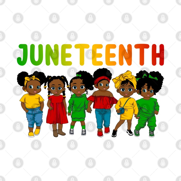 Juneteenth Ancestors Black African American Flag Pride by FayeDavis