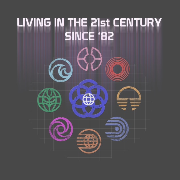 Symbols of the 21st Century Epcot by Bt519